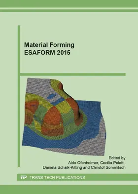 Ofenheimer / Poletti / Schalk-Kitting | Material Forming ESAFORM 2015 | E-Book | www.sack.de