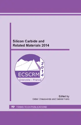 Chaussende / Ferro |  Silicon Carbide and Related Materials 2014 | eBook | Sack Fachmedien