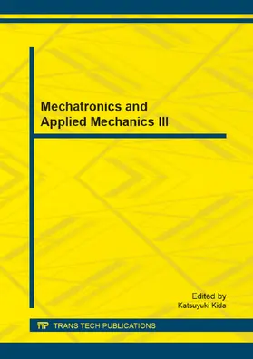 Kida | Mechatronics and Applied Mechanics III | Buch | 978-3-03835-030-9 | www.sack.de