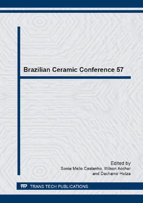 Castanho / Acchar / Hotza |  Brazilian Ceramic Conference 57 | Buch |  Sack Fachmedien