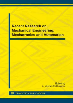 Shahhosseini |  Recent Research on Mechanical Engineering, Mechatronics and Automation | Buch |  Sack Fachmedien