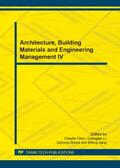 Chen / Li / Shen |  Architecture, Building Materials and Engineering Management IV | Buch |  Sack Fachmedien