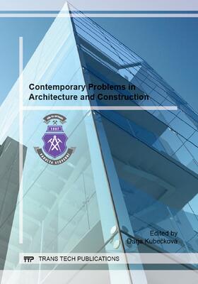 Kubecková |  Contemporary Problems in Architecture and Construction | Buch |  Sack Fachmedien