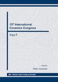 Vincenzini |  13th International Ceramics Congress - Part F | Buch |  Sack Fachmedien