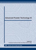 Filho / Klein |  Advanced Powder Technology IX | Buch |  Sack Fachmedien