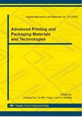 Ouyang / Xu / Yang |  Advanced Printing and Packaging Materials and Technologies | Buch |  Sack Fachmedien