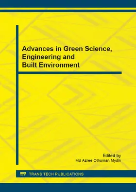 Mydin | Advances in Green Science, Engineering and Built Environment | Buch | 978-3-03835-433-8 | sack.de