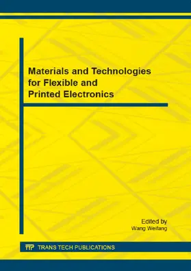 Chen |  Materials and Technologies for Flexible and Printed Electronics | Buch |  Sack Fachmedien