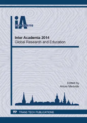 Medvids | Inter Academia 2014 - Global Research and Education | Buch | 978-3-03835-487-1 | www.sack.de