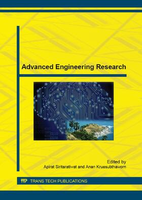 Siritaratiwat / Kruesubthaworn |  Advanced Engineering Research | Buch |  Sack Fachmedien