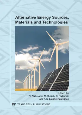 Nallusamy / Suresh / Rajkumar |  Alternative Energy Sources, Materials and Technologies | Buch |  Sack Fachmedien