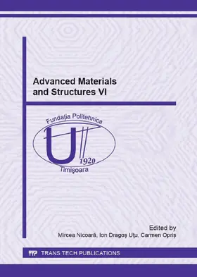 Nicoara / Utu | Advanced Materials and Structures VI | Buch | 978-3-03835-711-7 | sack.de
