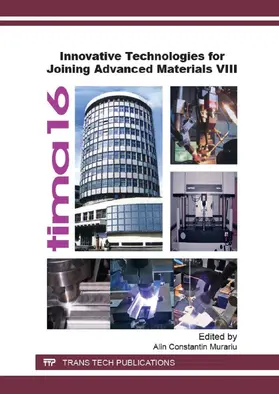 Murariu | Innovative Technologies for Joining Advanced Materials VIII | Buch | 978-3-03835-768-1 | sack.de