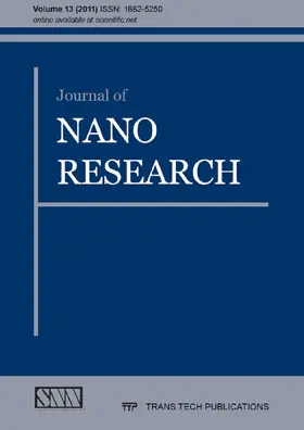 Öchsner / Belova / Murch | Journal of Nano Research Vol. 13 | Buch | 978-3-03835-833-6 | www.sack.de