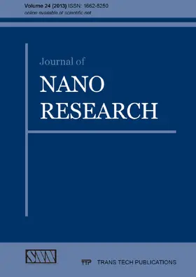 Journal of Nano Research Vol. 24 | Buch | 978-3-03835-843-5 | www.sack.de