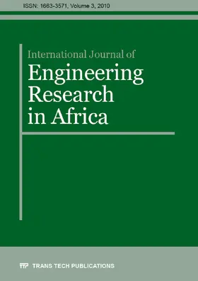  International Journal of Engineering Research in Africa Vol. 3 | Buch |  Sack Fachmedien