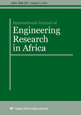 International Journal of Engineering Research in Africa Vol. 11 | Buch | 978-3-03835-859-6 | sack.de