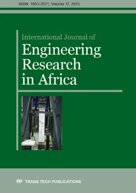  International Journal of Engineering Research in Africa Vol. 17 | Buch |  Sack Fachmedien