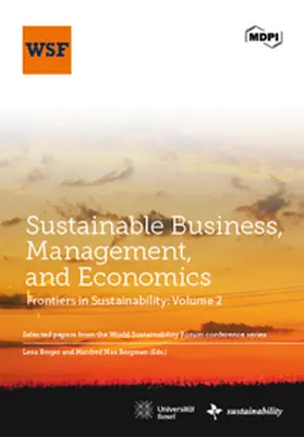 Berger / Bergman |  Sustainable Business, Management, and Economics | Buch |  Sack Fachmedien