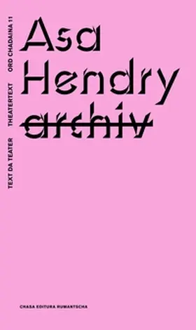 Hendry |  archiv | Buch |  Sack Fachmedien