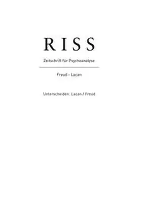 Widmer |  Unterscheiden: Freud / Lacan | Buch |  Sack Fachmedien
