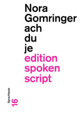Gomringer |  achduje | Buch |  Sack Fachmedien