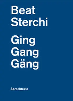 Sterchi |  Ging Gang Gäng | Buch |  Sack Fachmedien