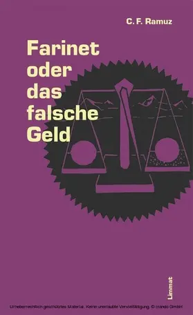 Ramuz |  Farinet oder das falsche Geld | eBook | Sack Fachmedien