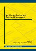 Fang / Xu / Wang |  Vehicle, Mechanical and Electrical Engineering | Sonstiges |  Sack Fachmedien