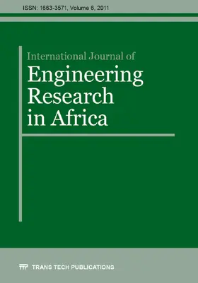 International Journal of Engineering Research in Africa Vol. 6 | Sonstiges | 978-3-03859-191-7 | www.sack.de