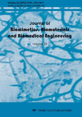 Journal of Biomimetics, Biomaterials and Biomedical Engineering Vol. 22 | Sonstiges | 978-3-03859-215-0 | sack.de