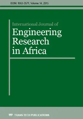  International Journal of Engineering Research in Africa Vol. 14 | Sonstiges |  Sack Fachmedien