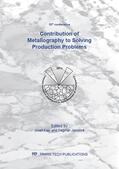 Kasl / Jandov? |  Contribution of Metallography to Solving Production Problems | Sonstiges |  Sack Fachmedien