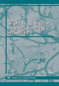 Fisher |  High-Entropy Alloys ? Microstructures and Properties | Sonstiges |  Sack Fachmedien