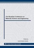 Grandini |  21st Brazilian Conference on Materials Science and Engineering | Sonstiges |  Sack Fachmedien