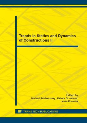 Jendzelovsky / Grmanova / Konecna | Trends in Statics and Dynamics of Constructions II | Sonstiges | 978-3-03859-323-2 | sack.de