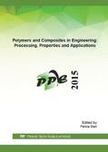 Stan |  Polymers and Composites in Engineering: Processing, Properties and Applications | Sonstiges |  Sack Fachmedien