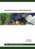 Geffert |  Selected Processes of Wood Processing | Sonstiges |  Sack Fachmedien
