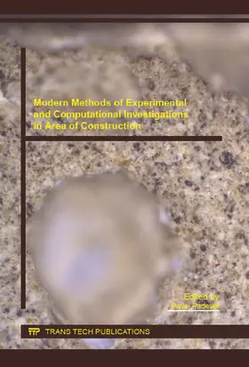 Padevet |  Modern Methods of Experimental and Computational Investigations in Area of Construction | Sonstiges |  Sack Fachmedien