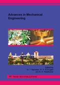 Rajmohan / Arumugam / Palanikumar |  Advances in Mechanical Engineering | Sonstiges |  Sack Fachmedien