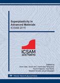 Sato / Itoh / Takayama |  Superplasticity in Advanced Materials - ICSAM 2015 | Sonstiges |  Sack Fachmedien