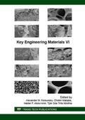 Korsunsky / Makabe / Abdul Amir |  Key Engineering Materials VI | Sonstiges |  Sack Fachmedien