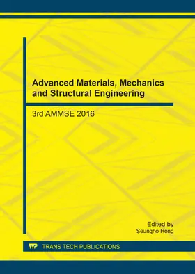Hong |  Advanced Materials, Mechanics and Structural Engineering | Sonstiges |  Sack Fachmedien