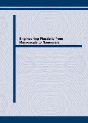 Zhang / Lu |  Engineering Plasticity from Macroscale to Nanoscale | Sonstiges |  Sack Fachmedien