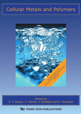 Singer / K?rner / Altst?dt | Cellular Metals and Polymers | Sonstiges | 978-3-03859-900-5 | sack.de