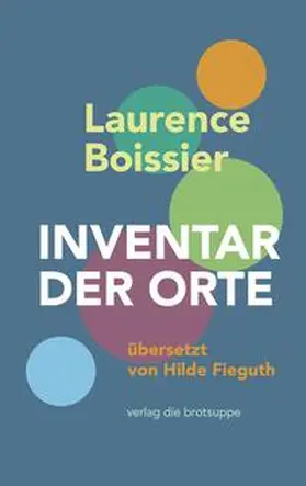 Boissier |  INVENTAR DER ORTE | Buch |  Sack Fachmedien