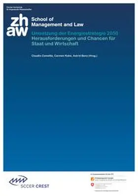 Cometta / Kobe / Benz | Umsetzung der Energiestrategie 2050 | Buch | 978-3-03870-001-2 | sack.de