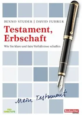Studer / Fuhrer |  Testament, Erbschaft | eBook | Sack Fachmedien
