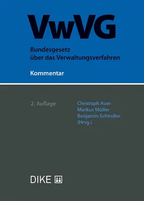 Auer / Müller / Schindler |  VwVG. Kommentar zum Bundesgesetz über das Verwaltungsverfahren | Buch |  Sack Fachmedien