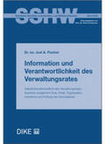Fischer |  Information und Verantwortlichkeit des Verwaltungsrates | Buch |  Sack Fachmedien